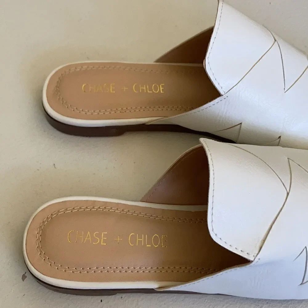 Chase & Chloe Woven Mule Size 6 - Picture 6 of 8